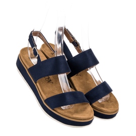 Goodin Sandale Navy albastru marin 1