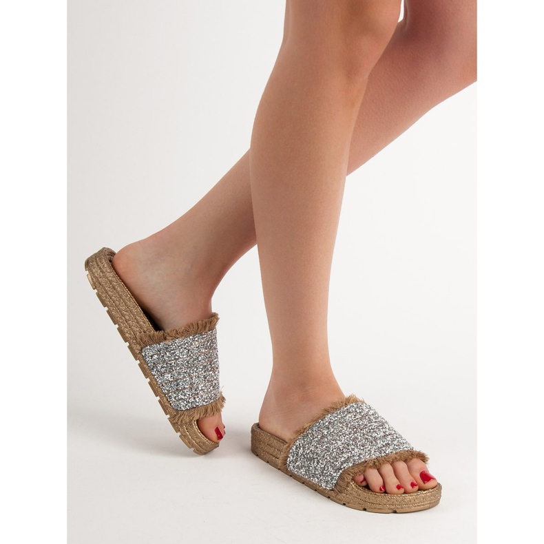 Papuci confortabili VICES galben 1