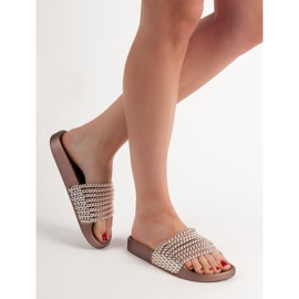 Papuci VICES la modă roz 2