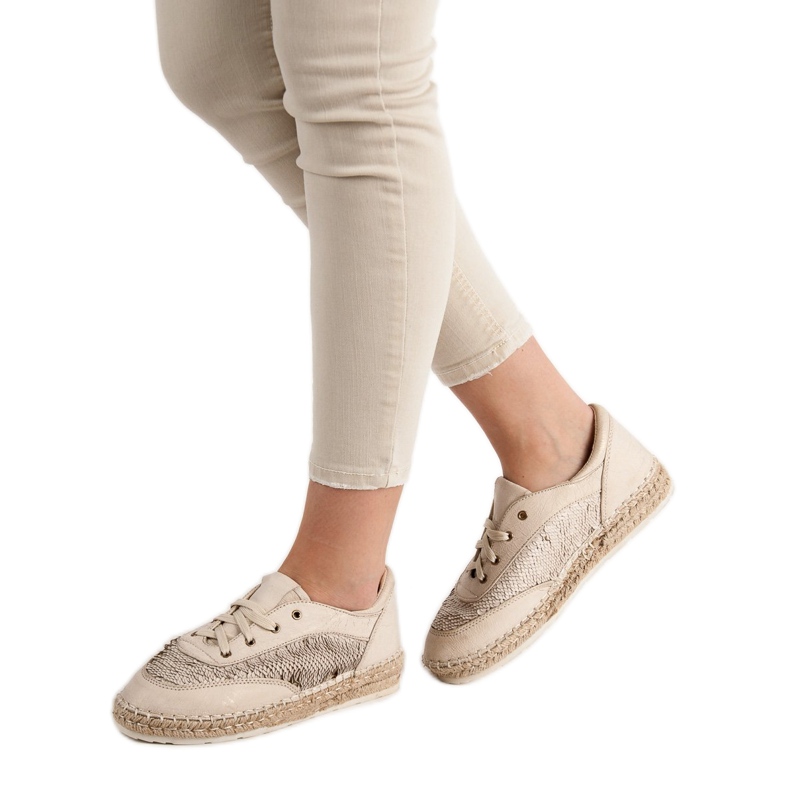 Încălțăminte cu paiete VICES maro 2 Încălțăminte cu paiete VICES maro 2