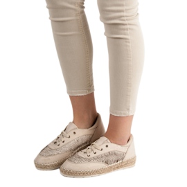 Încălțăminte cu paiete VICES maro 1 Încălțăminte cu paiete VICES maro 1