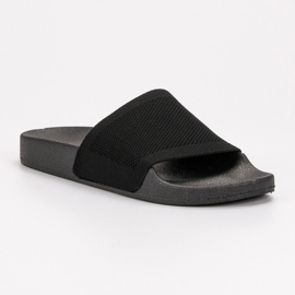 Papuci negri VICES negru 1