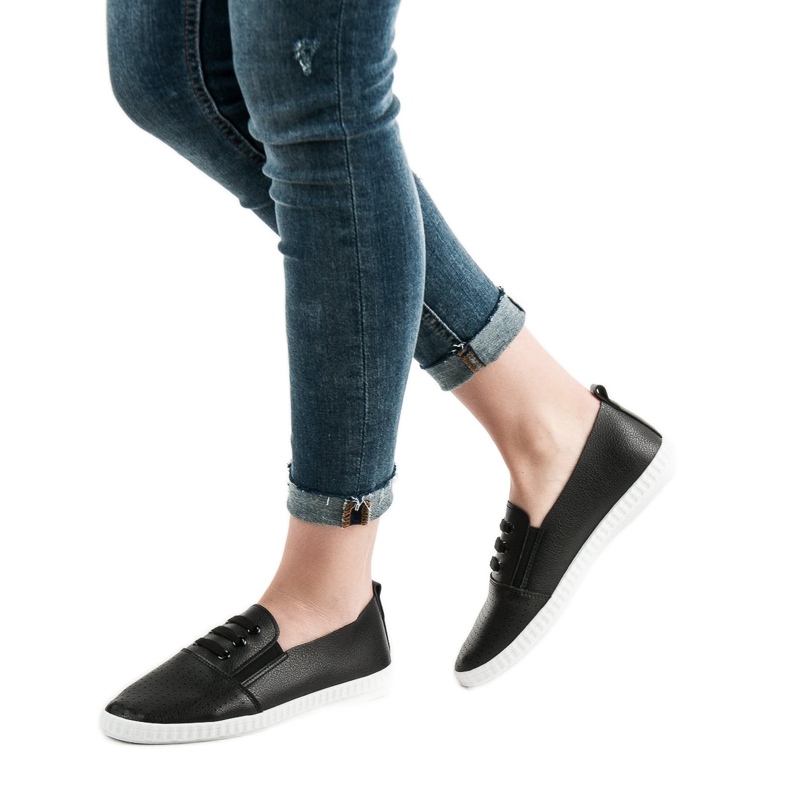 Super Mode Adidași negri negru 2