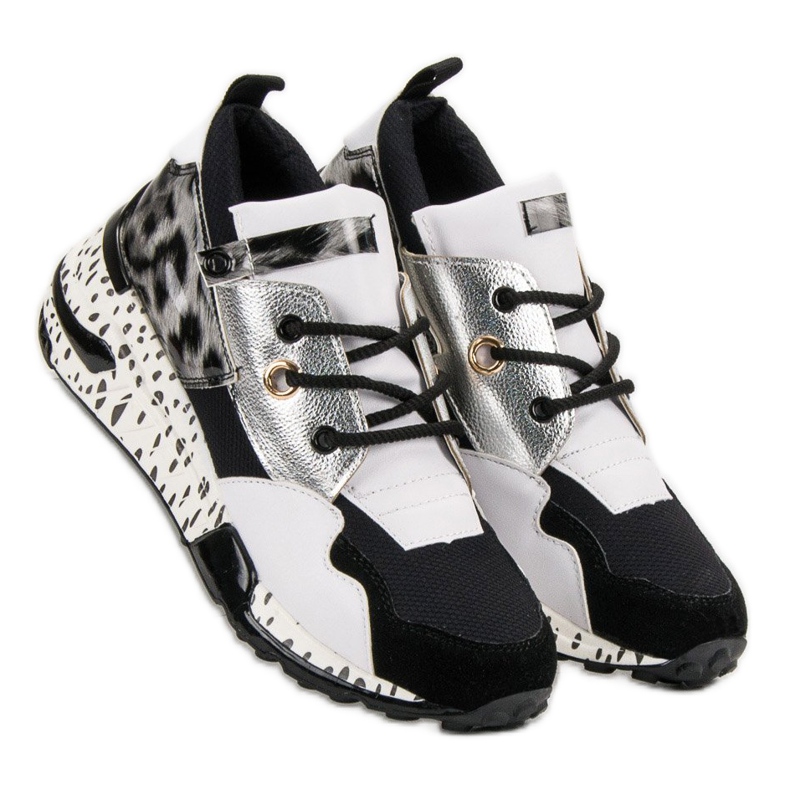 Adidași la modă VICES alb multicolor 1