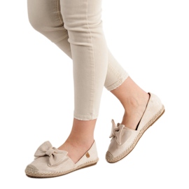 Espadrile cu arc VICES maro 1