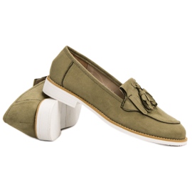 Mocasini de măsline VICES verde 1
