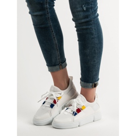 Renda Pantofi sport de alunecare alb 2