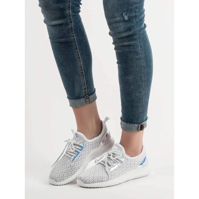 SHELOVET Pantofi sport albi 1