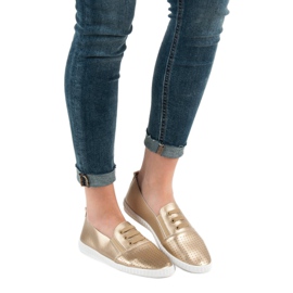 Super Mode Adidași aurii de aur 2