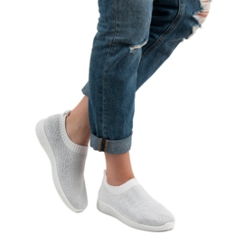 SHELOVET Încălțăminte de sport textilă alb 2 SHELOVET Încălțăminte de sport textilă alb 2