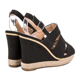 Primavera Sandale negre negru 1