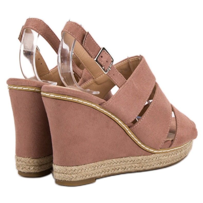 Primavera Sandale cu pulbere roz 1