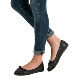 SHELOVET Balerini casual negru 1