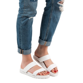 Seastar Papuci strălucitori alb 1 Seastar Papuci strălucitori alb 1