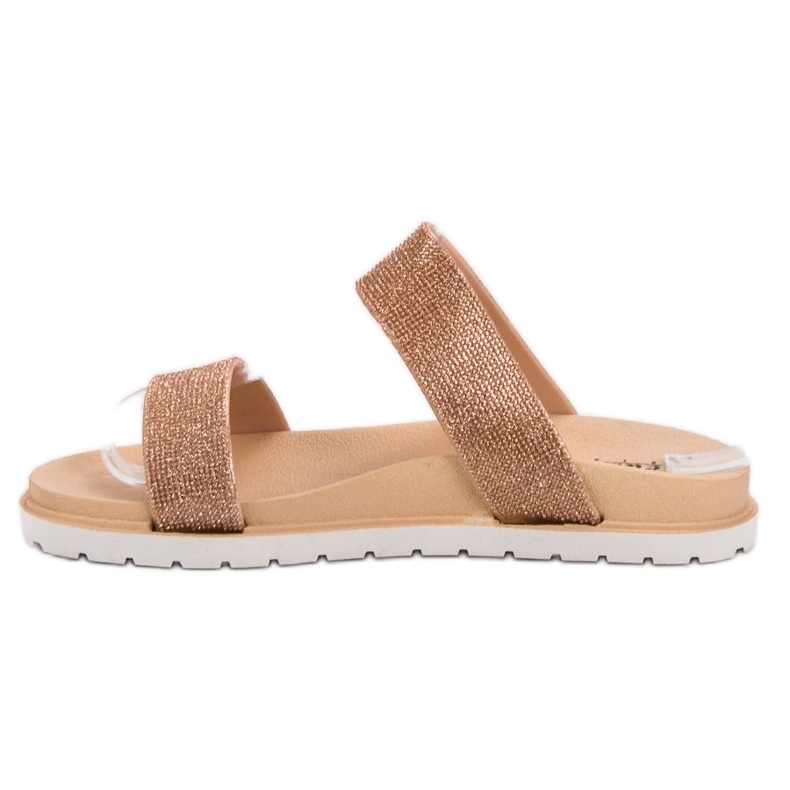 Seastar Papuci strălucitori galben 1