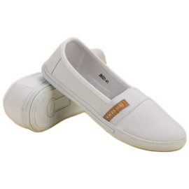 Confortabil VICES Slipony alb 5