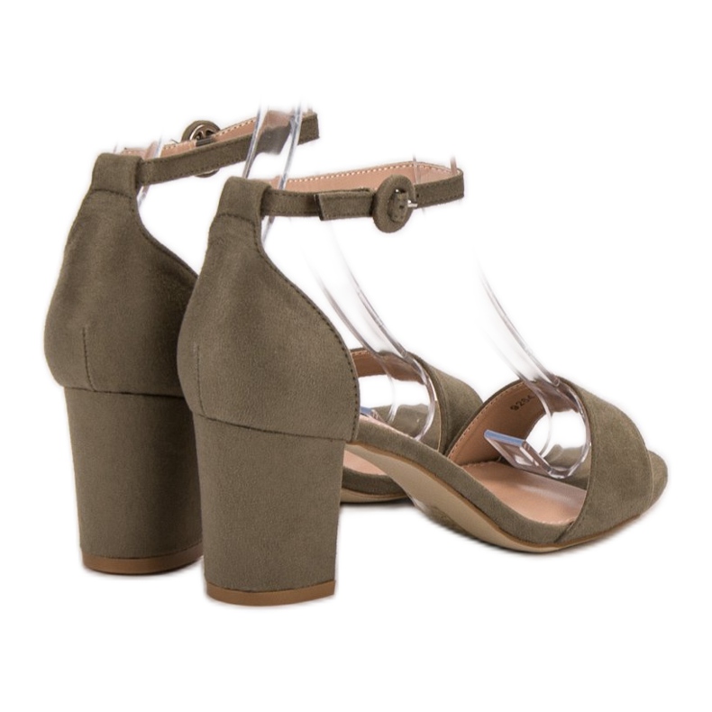 Sandale elegante VICES verde 1