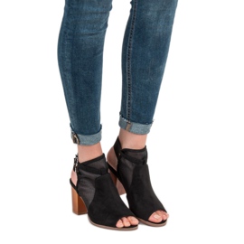 Evento Sandale închise elegante negru 2 Evento Sandale închise elegante negru 2