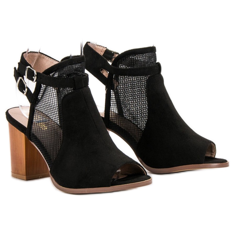 Evento Sandale închise elegante negru 1 Evento Sandale închise elegante negru 1