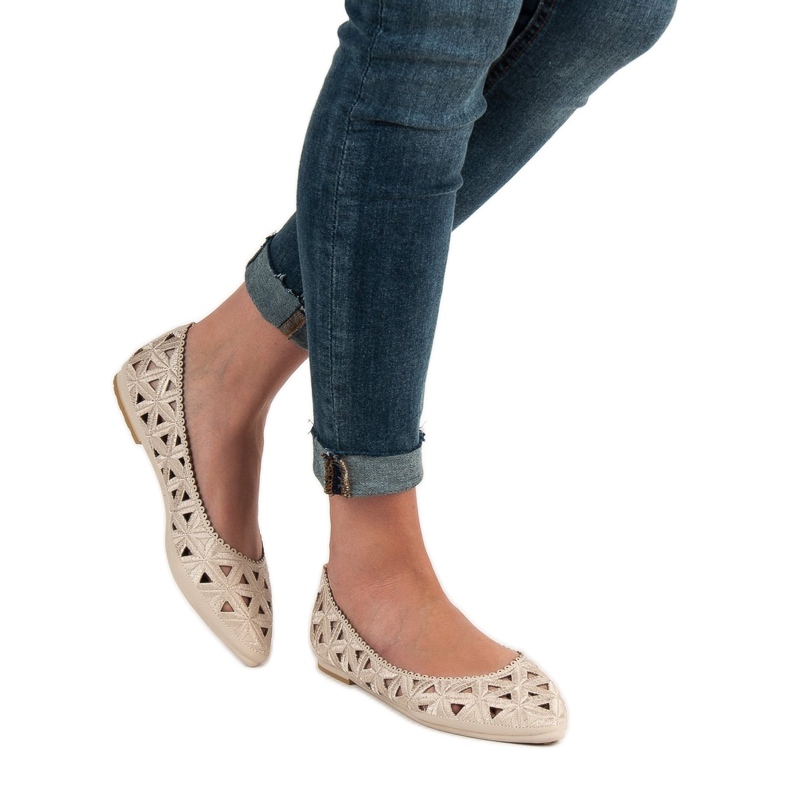 Balerine ajutate VICES bej 2