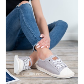SHELOVET Espadrile cu cordon galben 2 SHELOVET Espadrile cu cordon galben 2