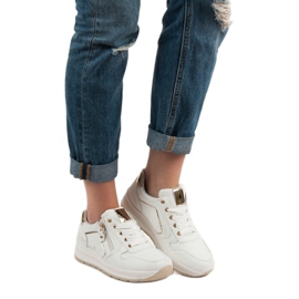 SHELOVET Pantofi sport albi 1