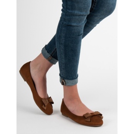 Best Shoes Balerine de cămilă maro 2 Best Shoes Balerine de cămilă maro 2