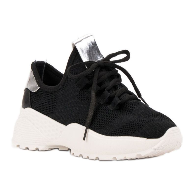 Vices Încălțăminte de sport textilă negru 2