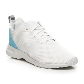 Adidas Zx Flux Adv Smooth alb albastru 2