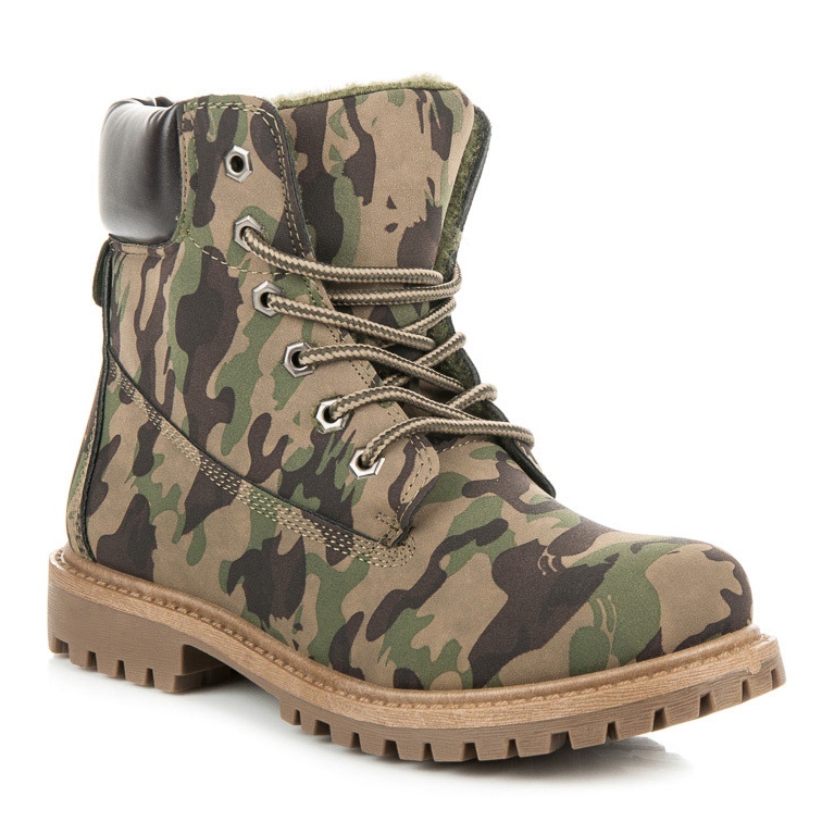 Via Giulia  Trappers Moro Cu Blană multicolor 1