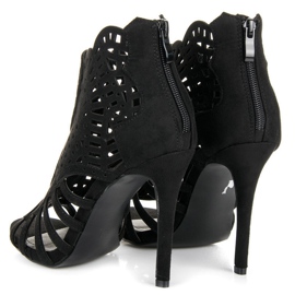 Seastar Sandale Ajurate Pe Un Slider negru 5
