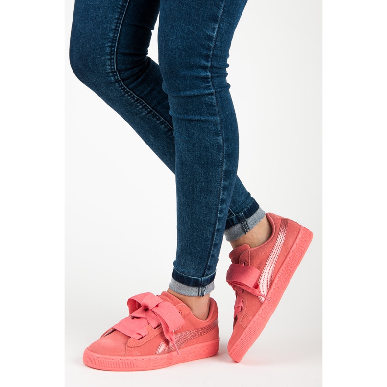 Puma Suede Heart Snk Jr roz 2