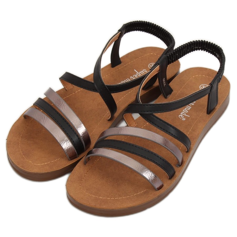 Sandale dama negre 2220 Negre negru 1