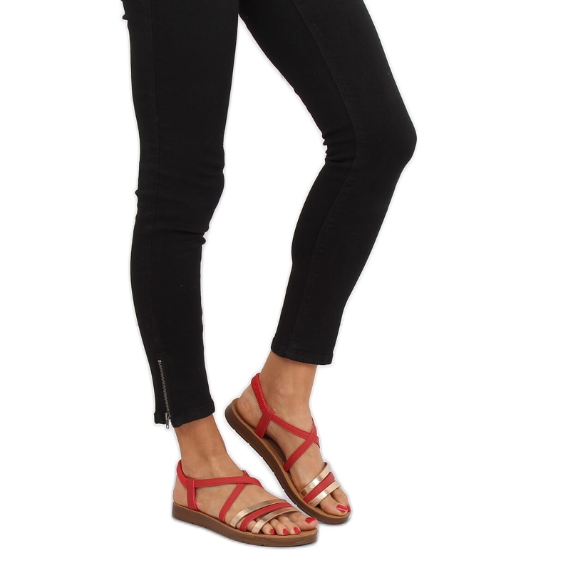 Sandale de damă roșii 2220 Roșu 2