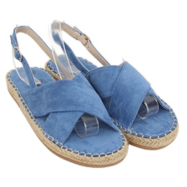 Sandale espadrile albastre YJ-2M12 Albastru 1