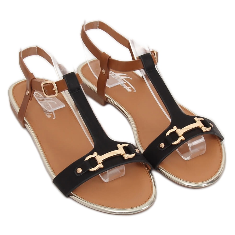 Sandale dama negre 127-97 Negre maro negru 1