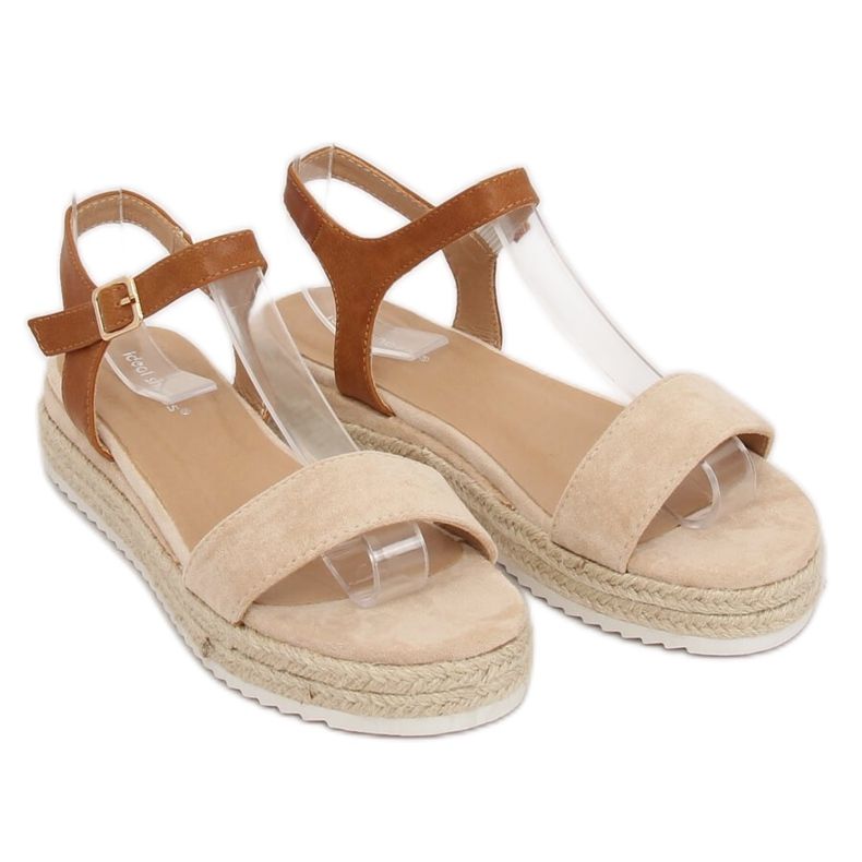 Sandale espadrile bej Y-8224 Bej 2 Sandale espadrile bej Y-8224 Bej 2