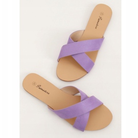 Papuci de damă violet 930 Violet 3