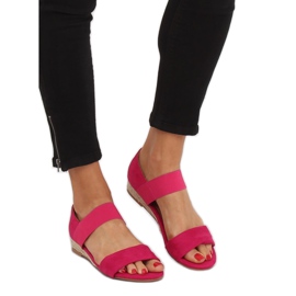 Sandale espadrile Fuchsia 9R71 Rose roz 2 Sandale espadrile Fuchsia 9R71 Rose roz 2