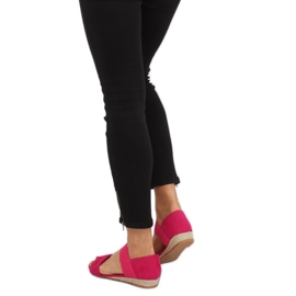 Sandale espadrile Fuchsia 9R71 Rose roz 1 Sandale espadrile Fuchsia 9R71 Rose roz 1