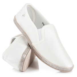 Balada Slip On Espadrilles alb 3