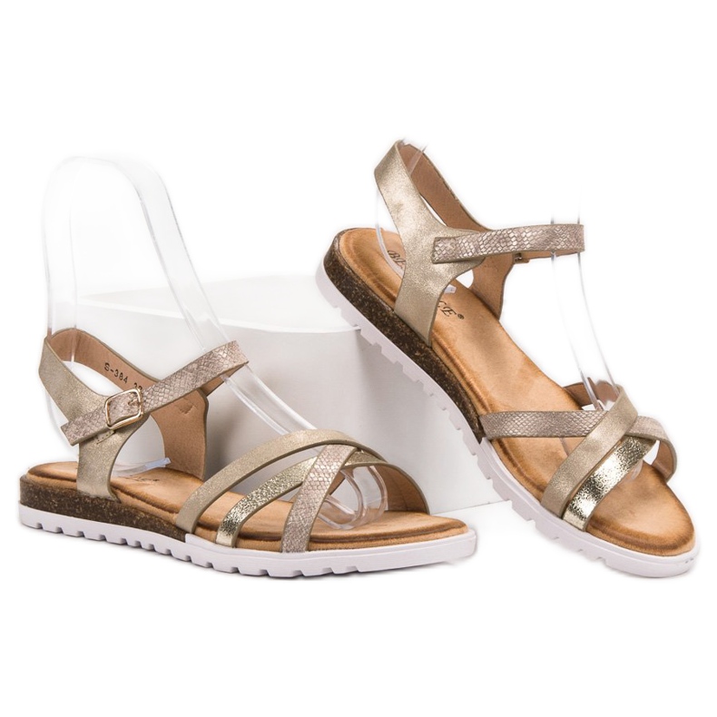 Bestelle Sandale casual galben 2 Bestelle Sandale casual galben 2