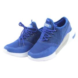 Pantofi sport pentru bărbați DK 18470 albastru regal 3