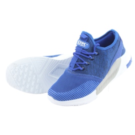 Pantofi sport pentru bărbați DK 18470 albastru regal 4