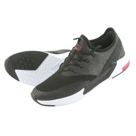 Pantofi sport bărbați DK 18470 negru / gri 4