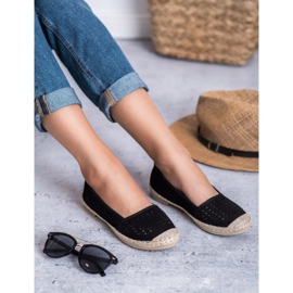 Mckeylor Espadrile deschise negru 4