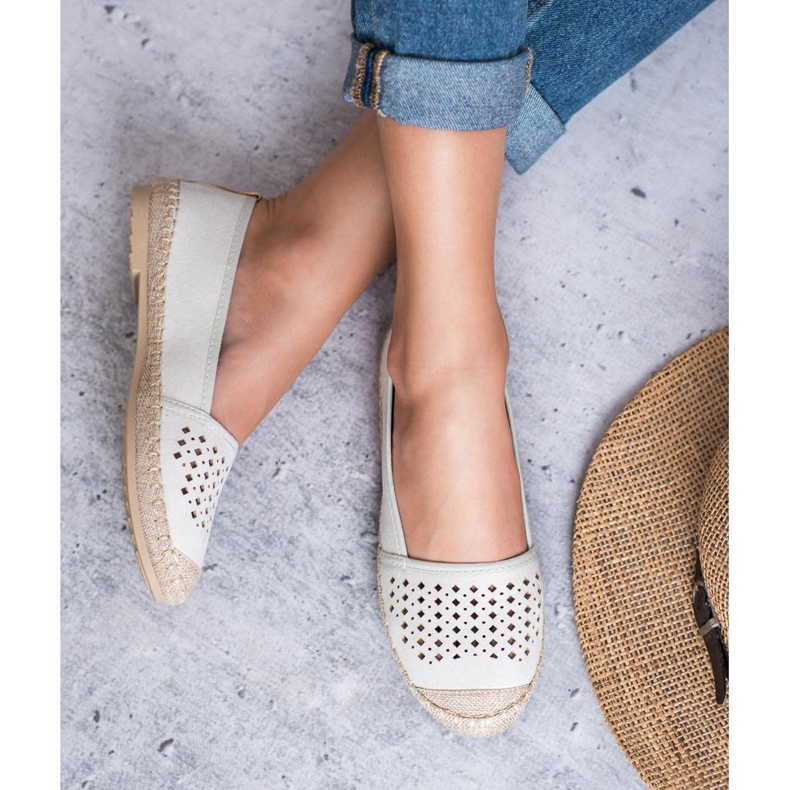 Mckeylor Espadrile deschise alb multicolor 1