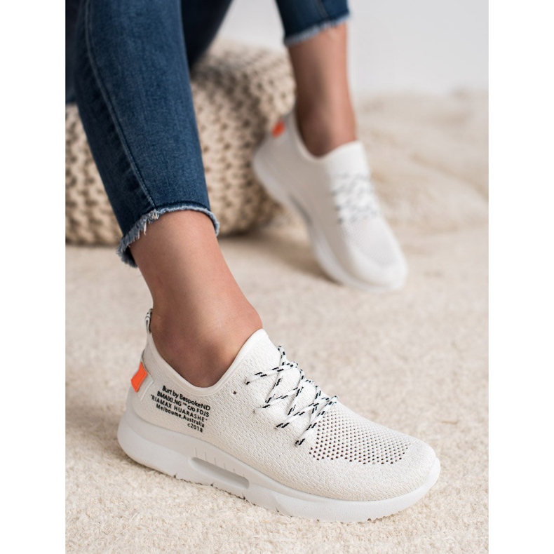 Mckeylor Pantofi sport de alunecare alb 1