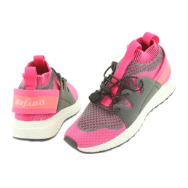 Încălțăminte pentru copii Befado 516X030 portocale roz gri 4