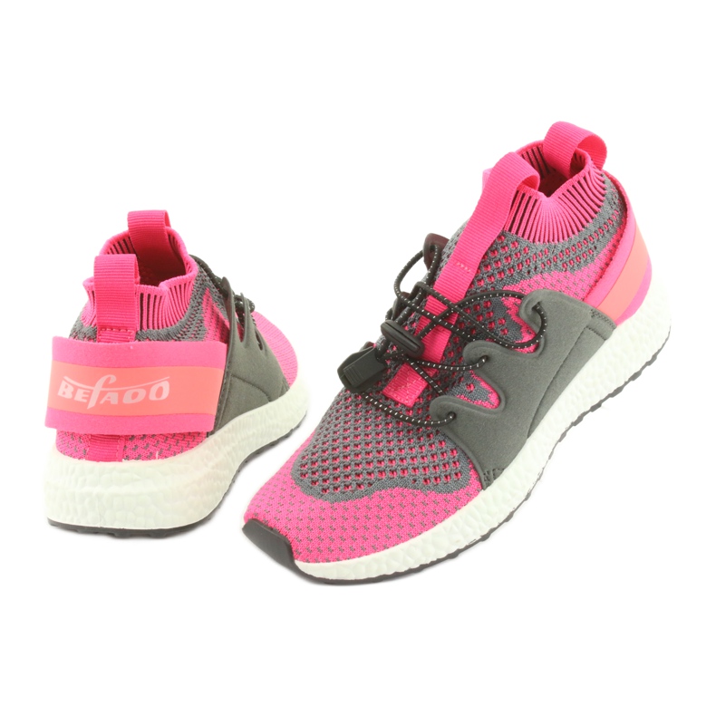 Încălțăminte pentru copii Befado 516X030 portocale roz gri 4